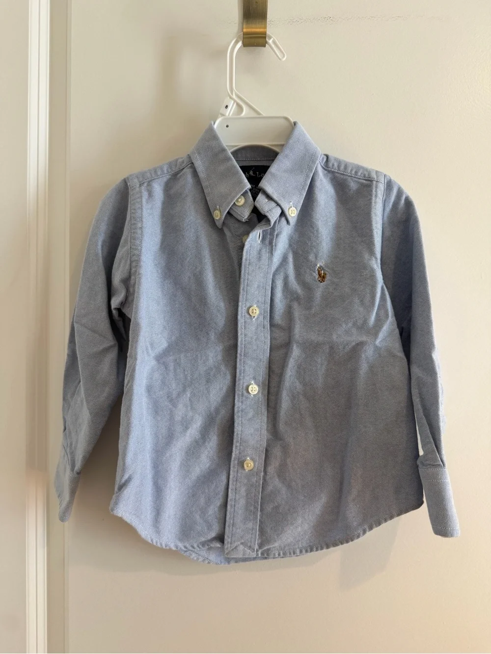 Ralph Lauren Light Blue Boys' Button-Down Oxford Shirt